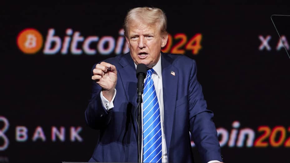 Donald Trump quiere crear una reserva nacional de Bitcoin